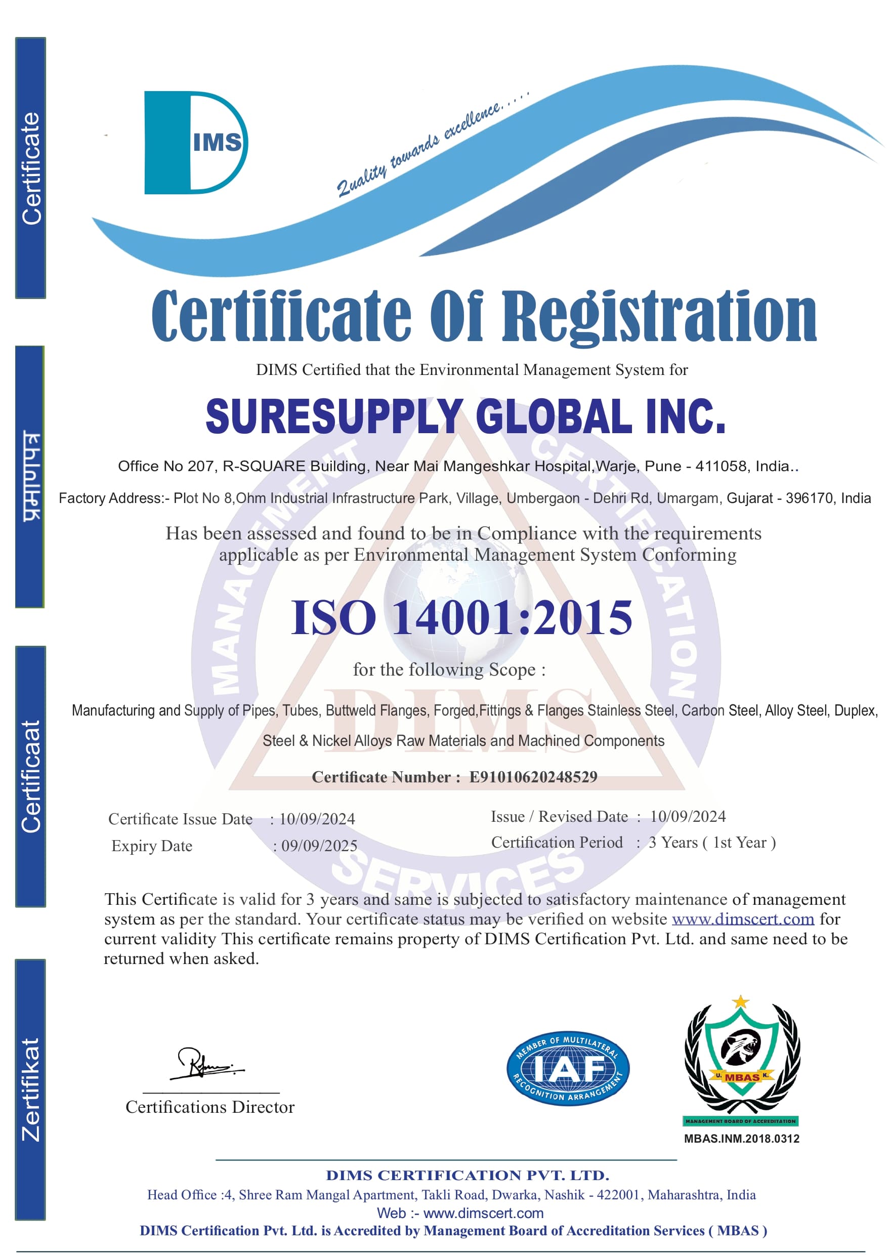 ISO 14001 -SURESUPPLY GLOBAL INC_page-0001