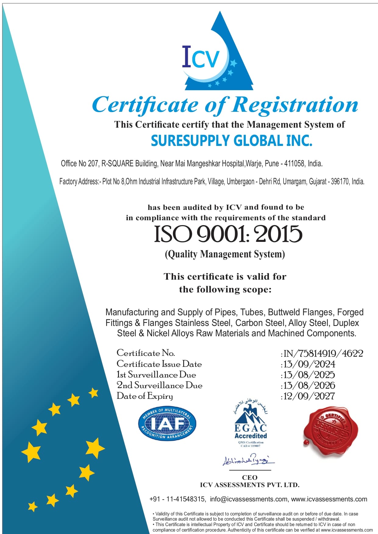 ISO 9001 - SURESUPPLY GLOBAL INC. final certificate_page-0001